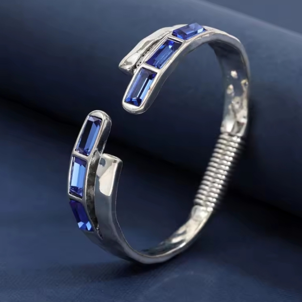 Bohemian Bracelet • Nightbird • Blue Crystal